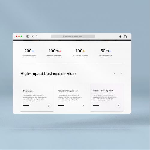 Business Stats UI