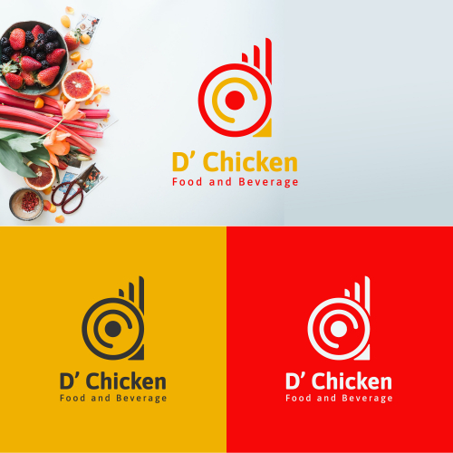 D'Colonel (DC) Restaurant Logo concept thumb