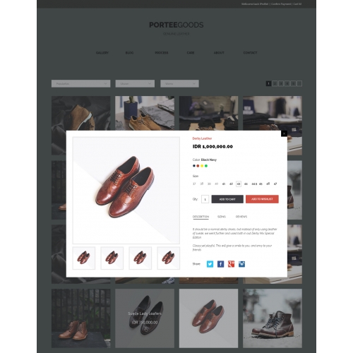 Design Mockup PorteeGoods thumb