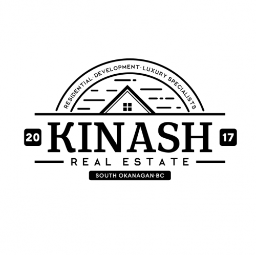 Vintage logo concept Kinash Construction