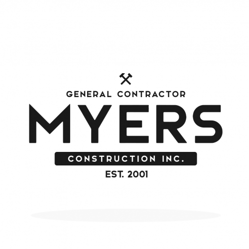 Vintage Logo concept for MYERS Construction