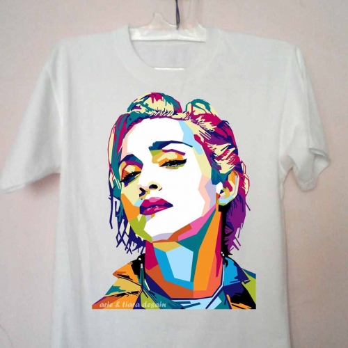 Sablon DTG kaos WPAP ART limited edition thumb