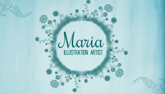 Illustration Artist name tag