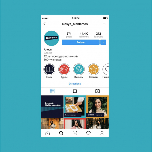 Social media design