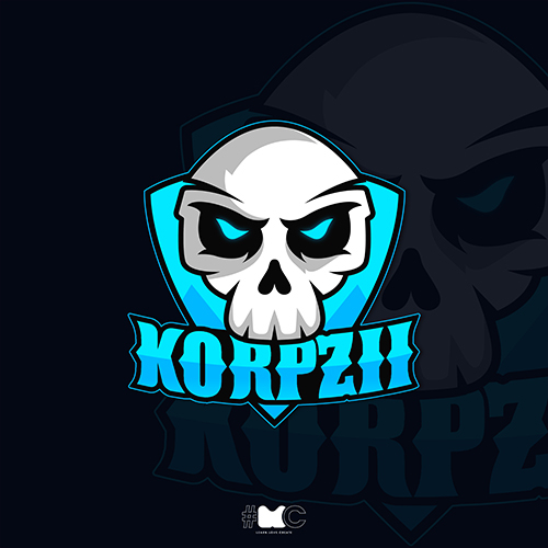 Korpzii eSports mascot logo design thumb