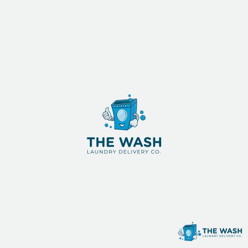 The Wash Logo Design