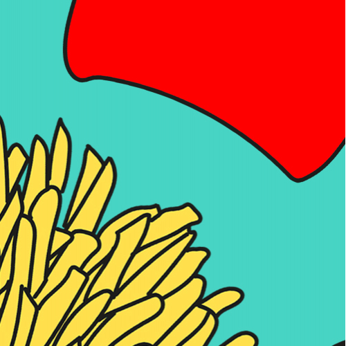 Fast Food Pattern. thumb