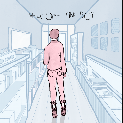 Welcome pink boy