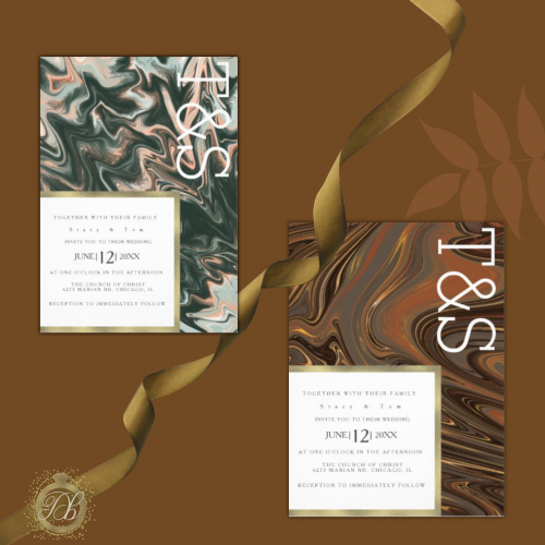 Marble Abstract Stationery