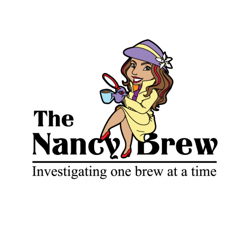 Coffe blog logo with illustration