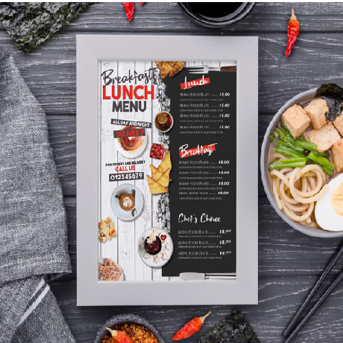 RESTAURANTS MENU DESIGN