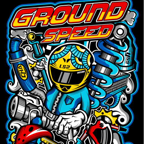 Ground Speed Tshirt Design thumb