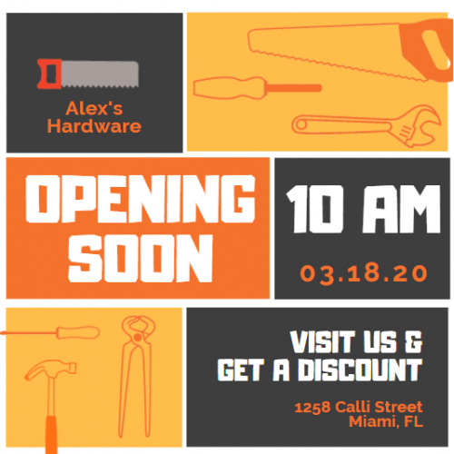 Opening Soon