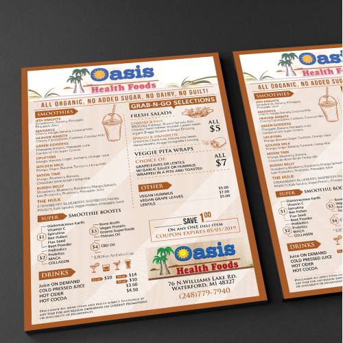 Menu Design thumb