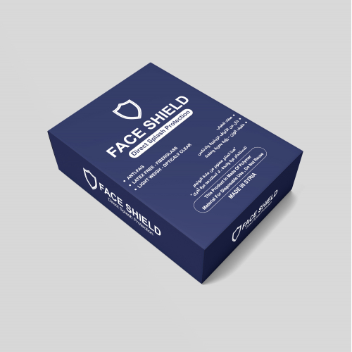 face shield box