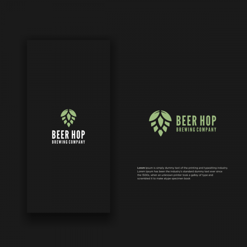 Beer hop logo