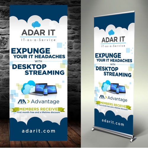 Pull -up Banner for trade shows thumb