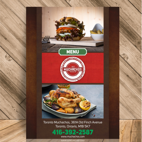 Booklet Menu Design thumb