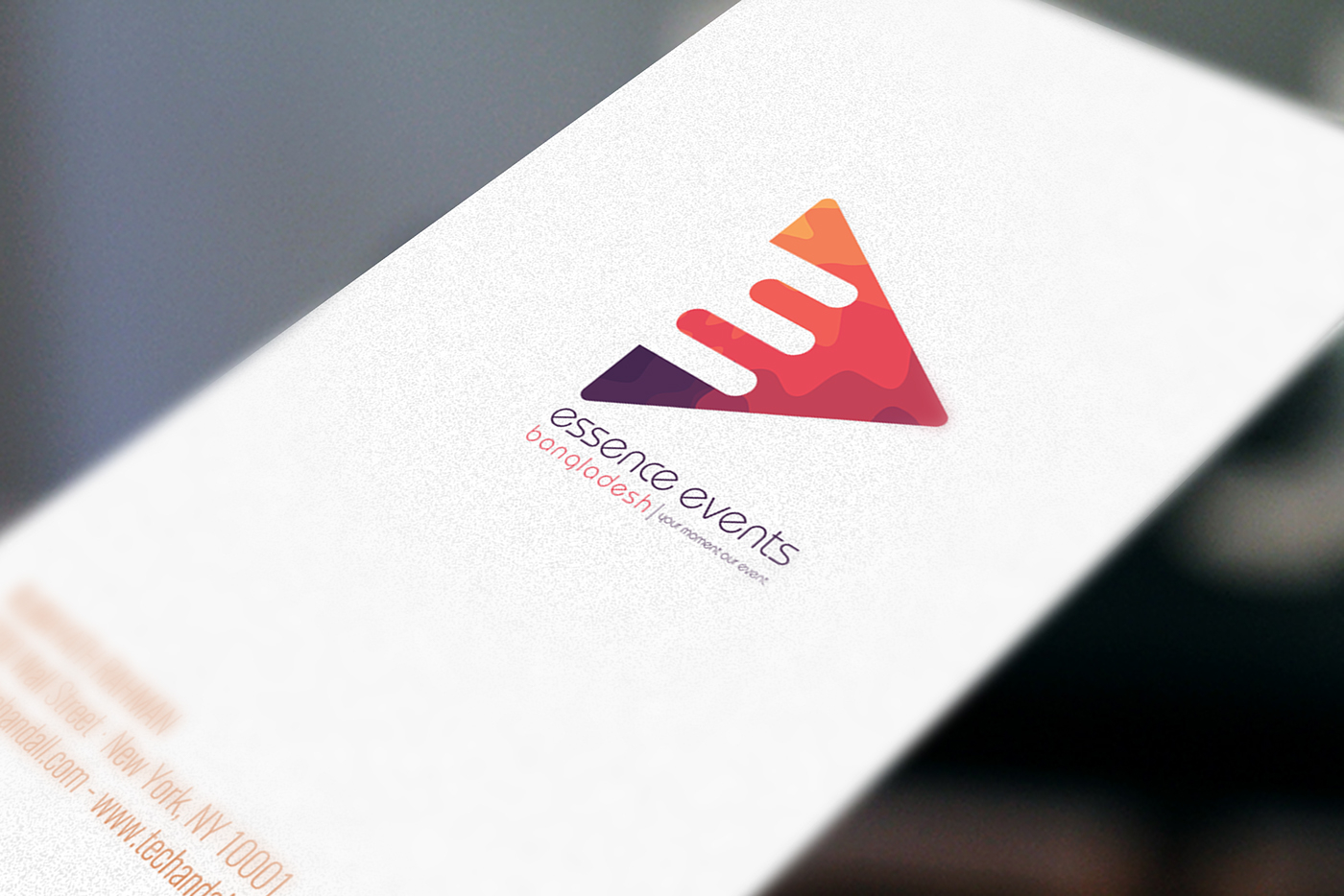 Essence Events Bangladesh Logo Design thumb