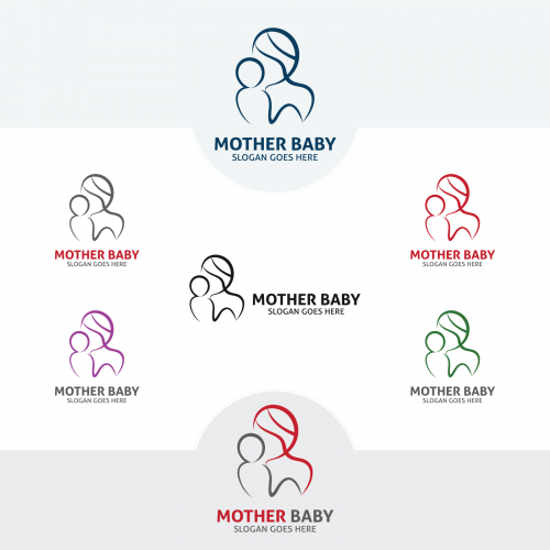 Mothers baby care logo