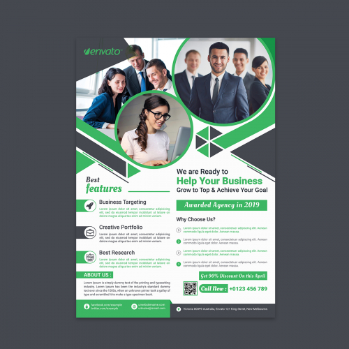 Corporte flyer design