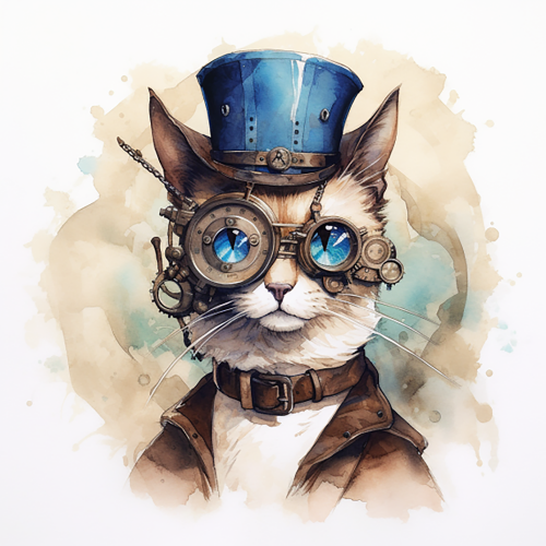Steampunk Cat