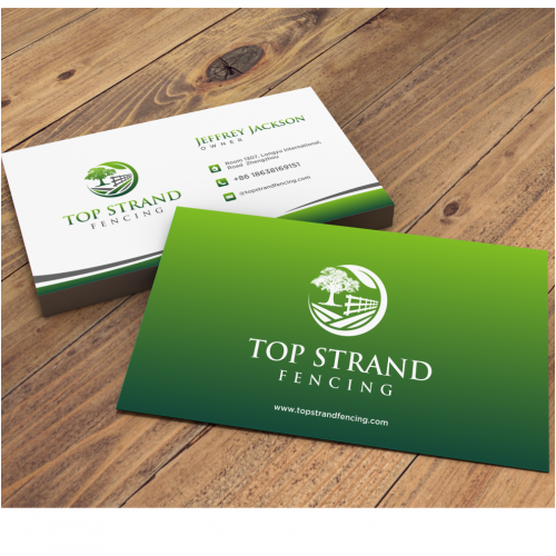 top strand fencing thumb