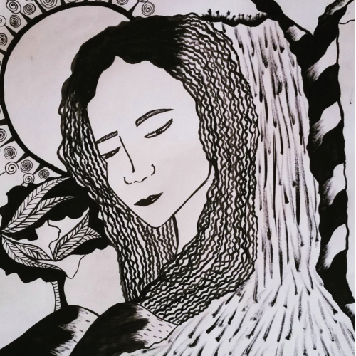 Woman and Nature