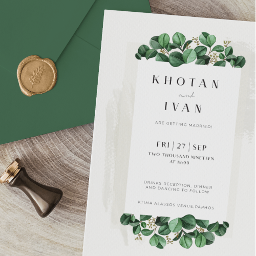 wedding invitation design thumb