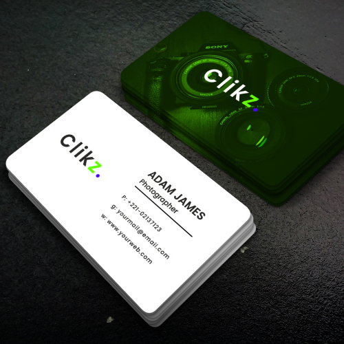 Clikz Photography Business Card Design