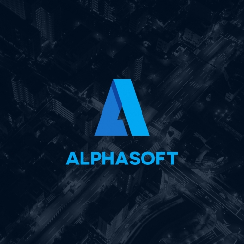 Alpha Soft Logo Design