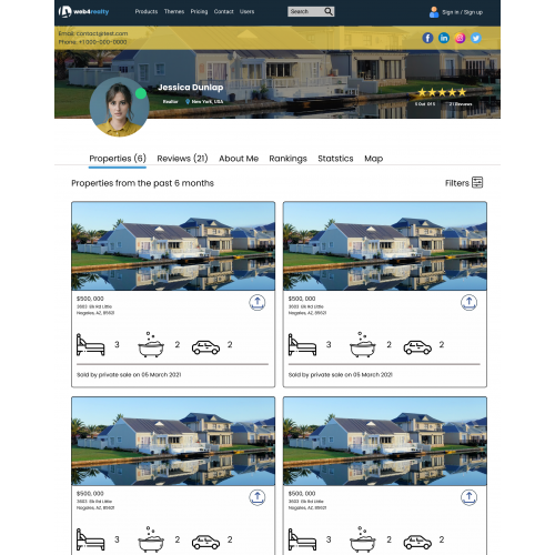 Real Estate Agent Profile