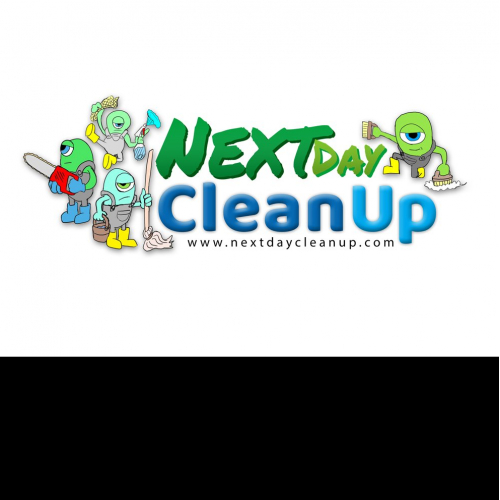 cleaning company logo charachter mascot
