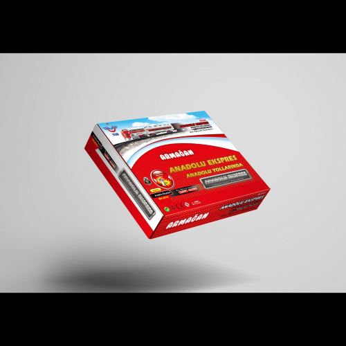 Spielzeugkasten Verpackungsdesign