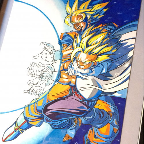 Dragon Ball Manga Drawing