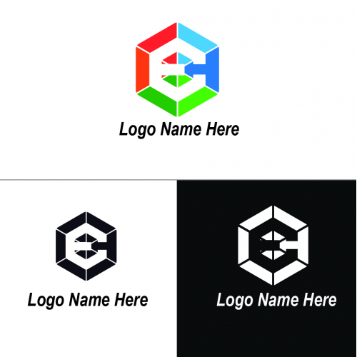 Hexagonal E logo