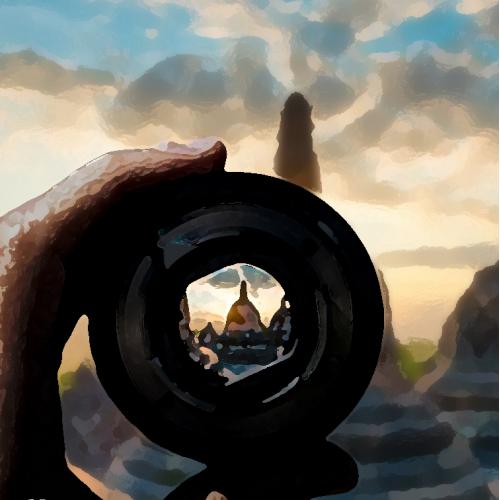 Borobudur Poster