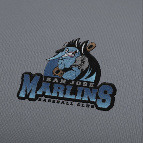 San Jose Marlins logo design