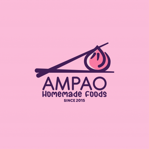 ampao logo design for chinese food restaurant