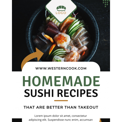 Homemade Sushi Recipes Pinterest Pin