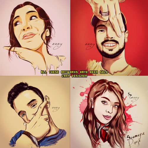 I can draw a portrait of you or whoever you want