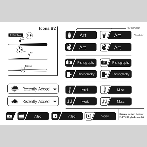 I make icons for applications and websites