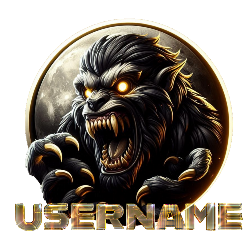 Monster Beast Logo Variant One