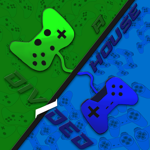 A house divided -  For any print on demand