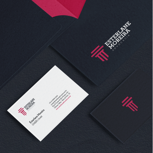 Esterlane Moreira Advocacia in Logo Design by Caio Rossatto De Araújo