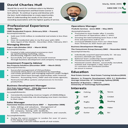 Resume design