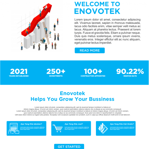 web design for envotek thumb