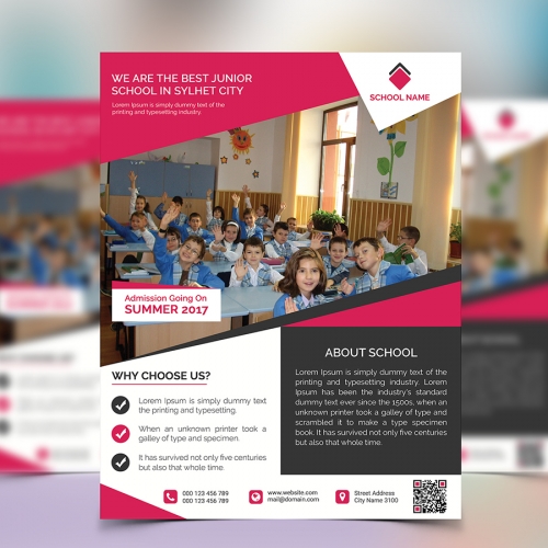 Education Flyer Template thumb