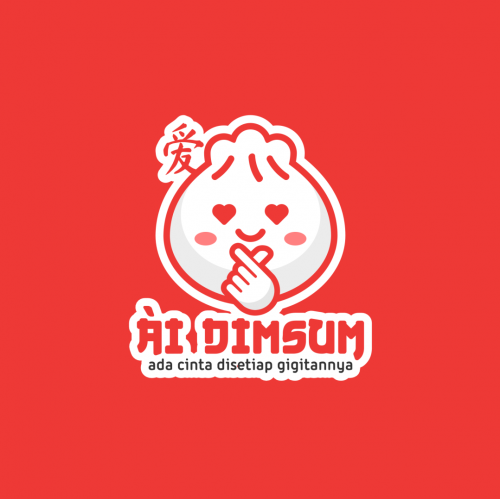 Dimsum Food Restaurant Logo