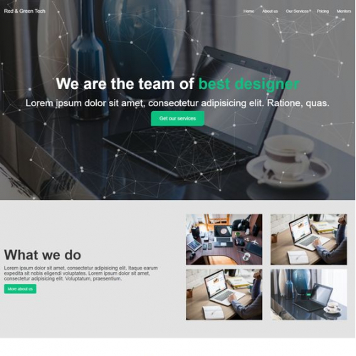 Splash landing page thumb
